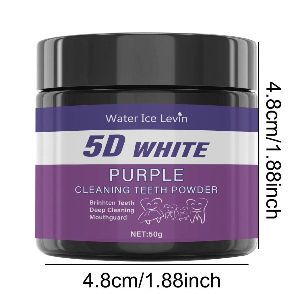Purple Teeth Whitening Powder – Sulfate-Free & Deep Clean