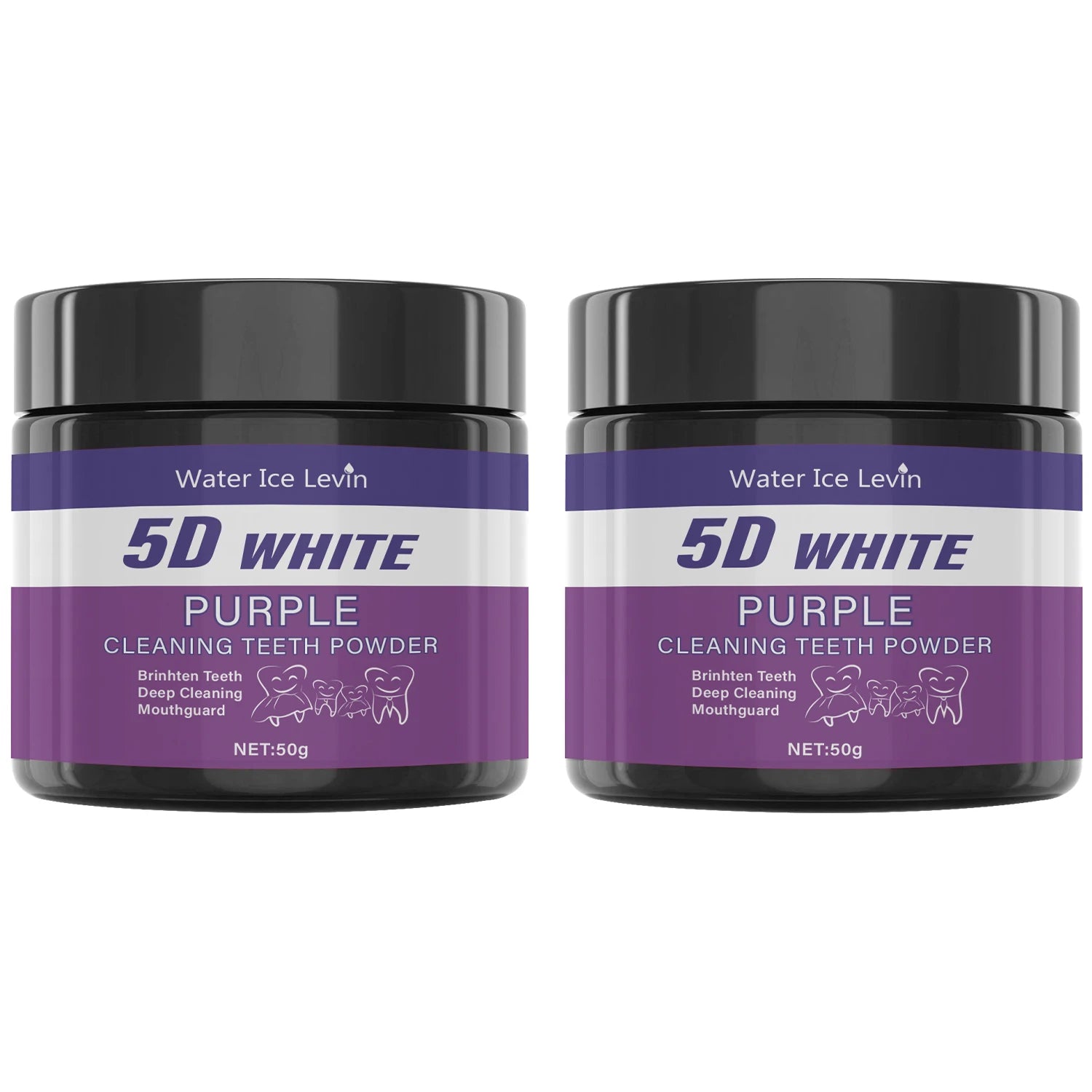 Purple Teeth Whitening Powder – Sulfate-Free & Deep Clean