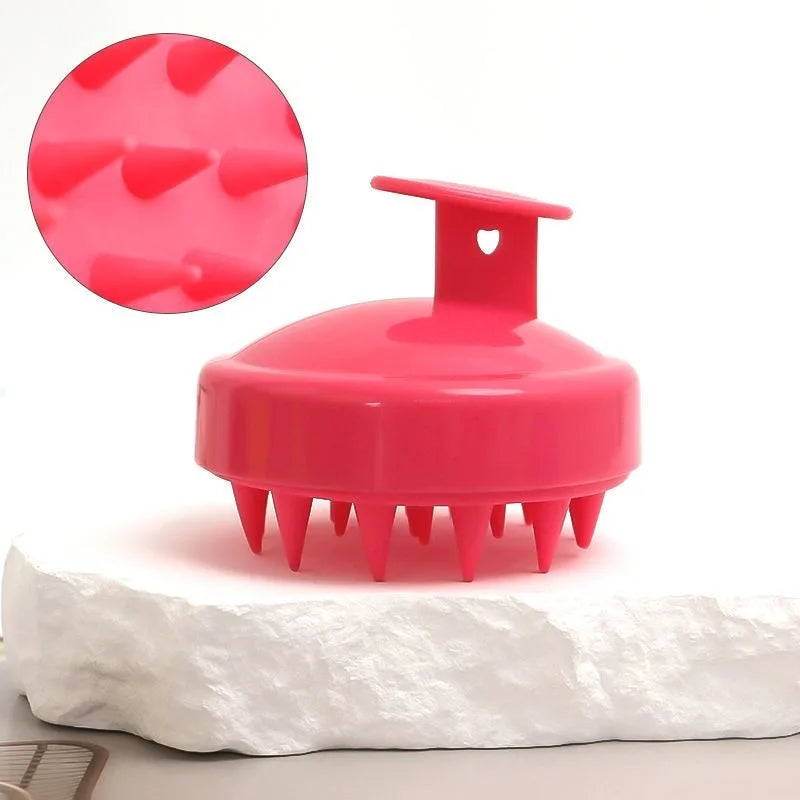 Professional Scalp Cleansing and Massage Brush with Cushioned Airbag for Enhanced Deep Conditioning and Relaxation