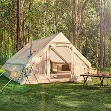 Inflatable Camping Tent – Quick Setup with Pump & Stove Jack